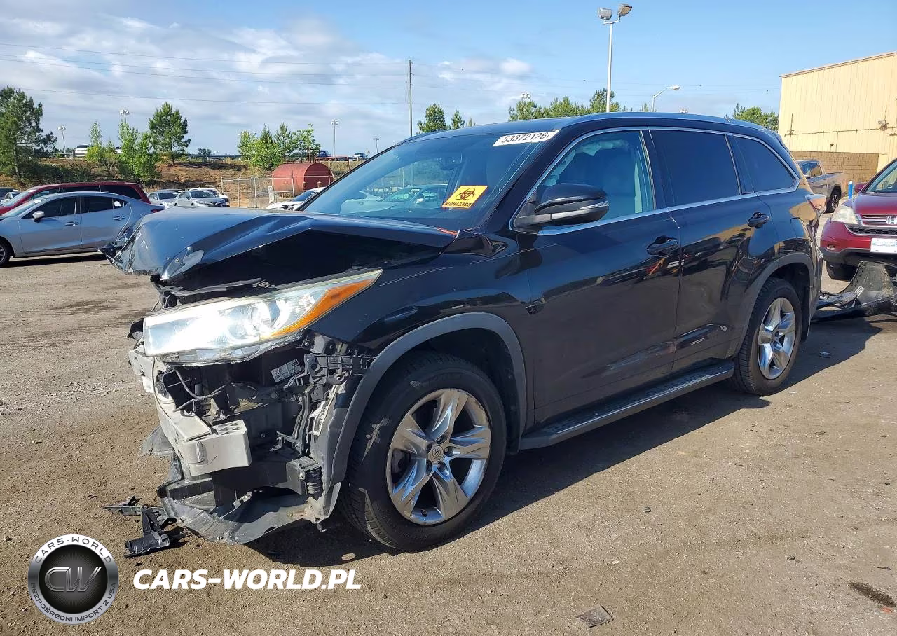 2014 Toyota Highlander Limited – zdjęcie 1 z 12