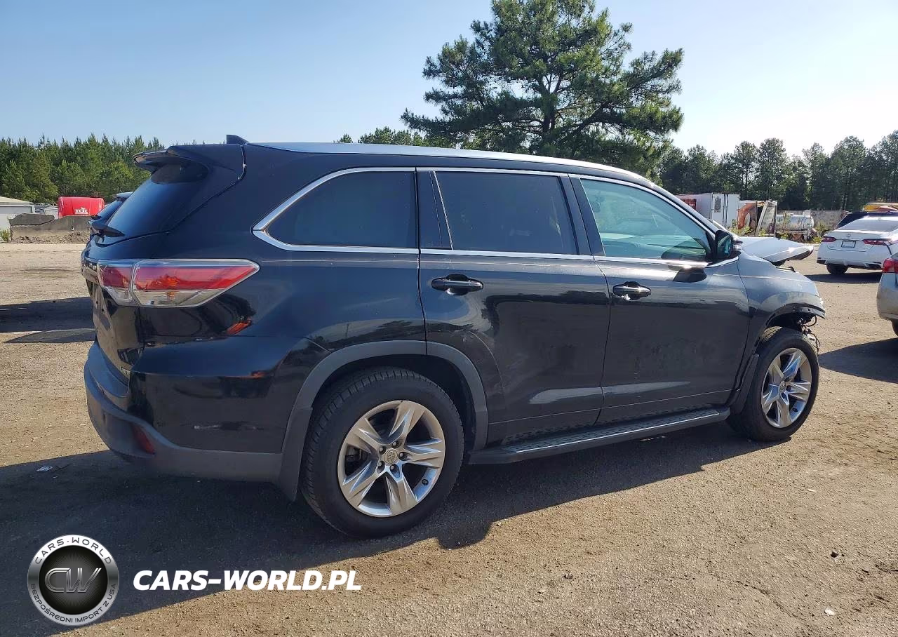 2014 Toyota Highlander Limited VIN:5TDYKRFH9ES019309 - 3