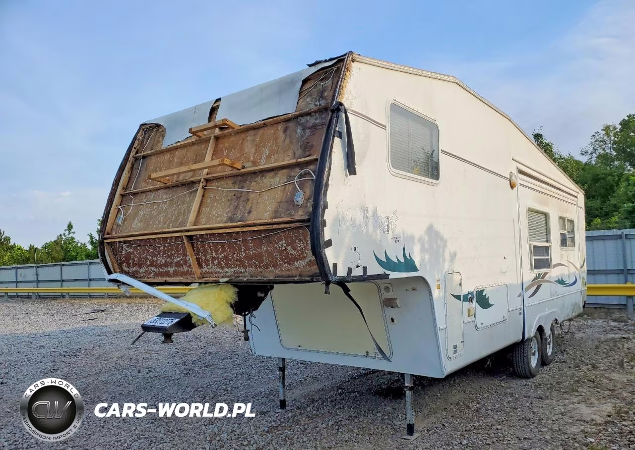 2002 Forest River Wildcat Camper VIN:4X4FWCC292V002191 - 2