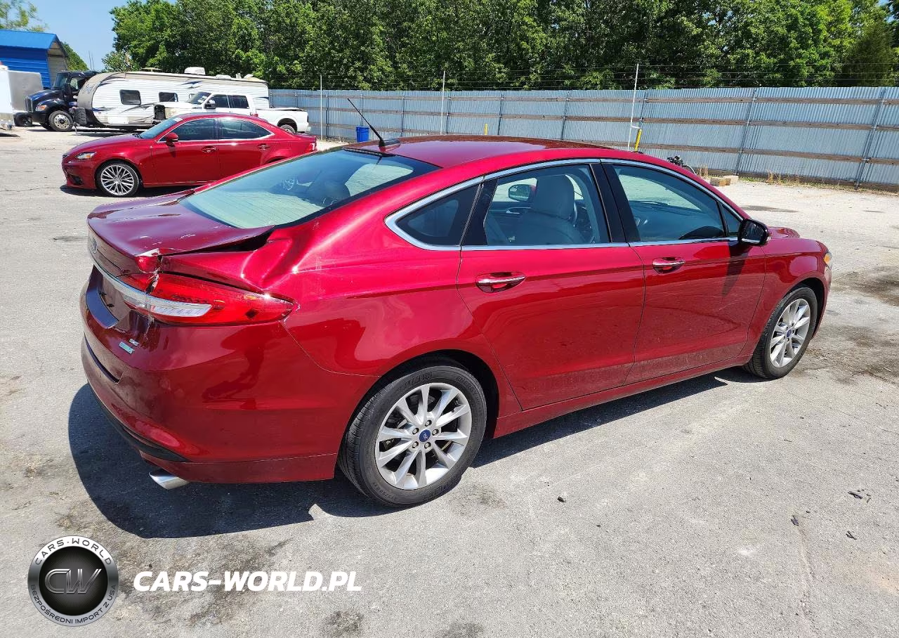 2017 Ford Fusion Se VIN:3FA6P0HD0HR241846 - 3