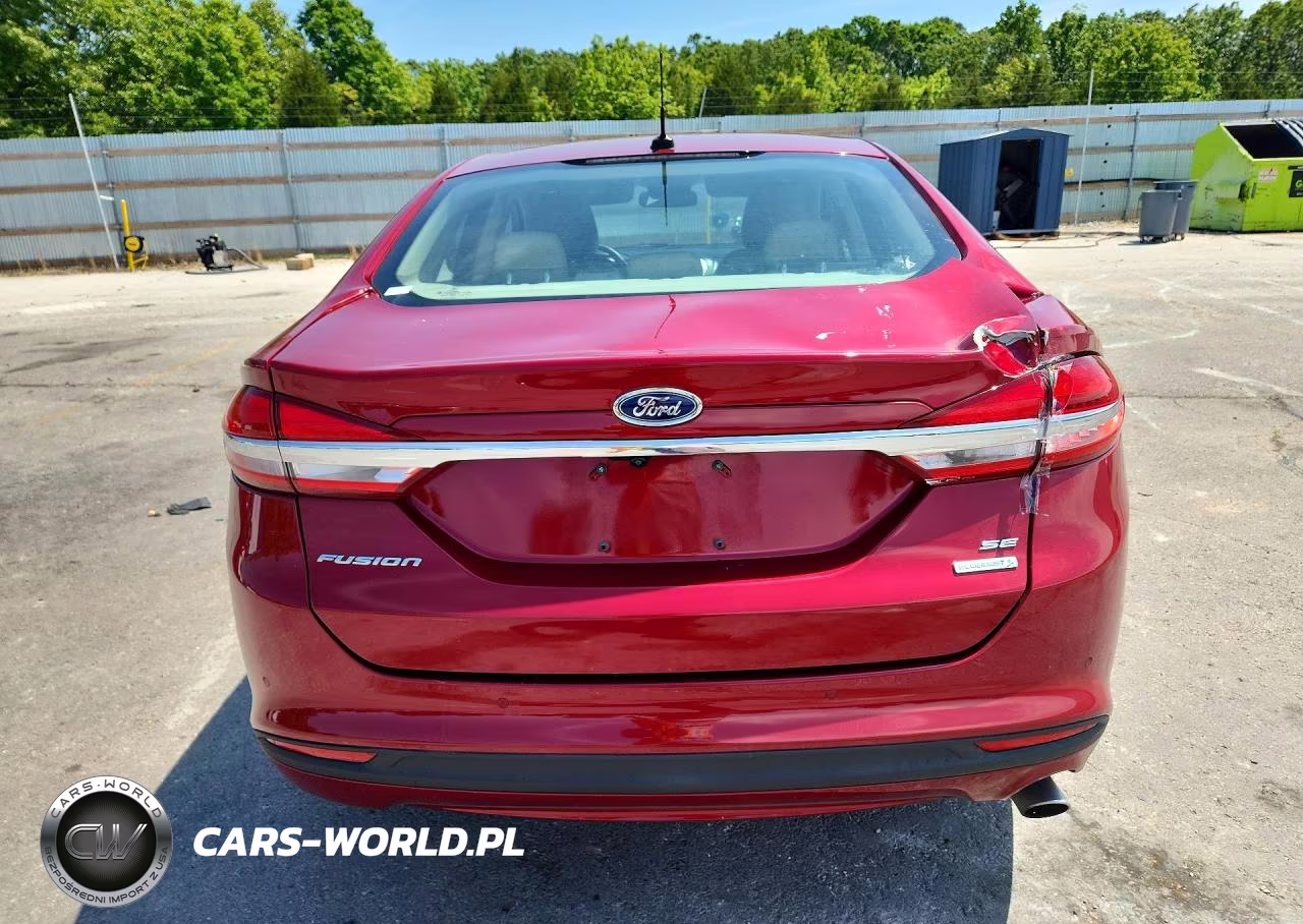 2017 Ford Fusion Se VIN:3FA6P0HD0HR241846 - 6