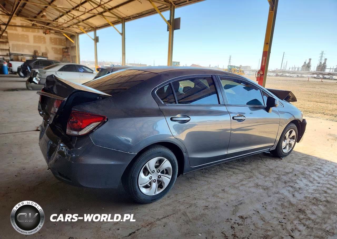 2013 Honda Civic Lx VIN:2HGFB2F56DH302169 - 3