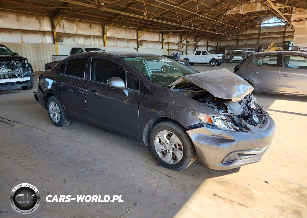 2013 Honda Civic Lx VIN:2HGFB2F56DH302169 - 4