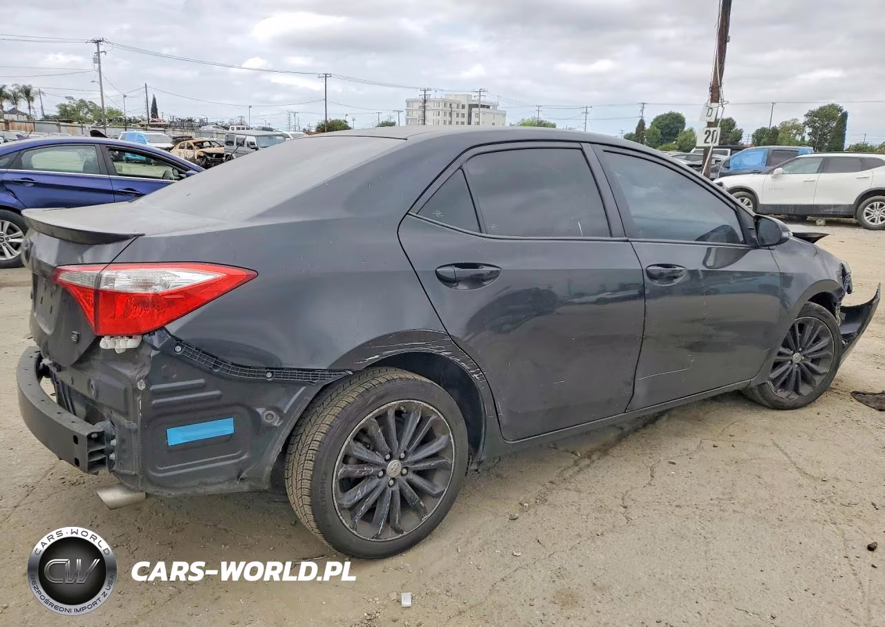 2014 Toyota Corolla S Plus VIN:5YFBURHE7EP175621 - 3