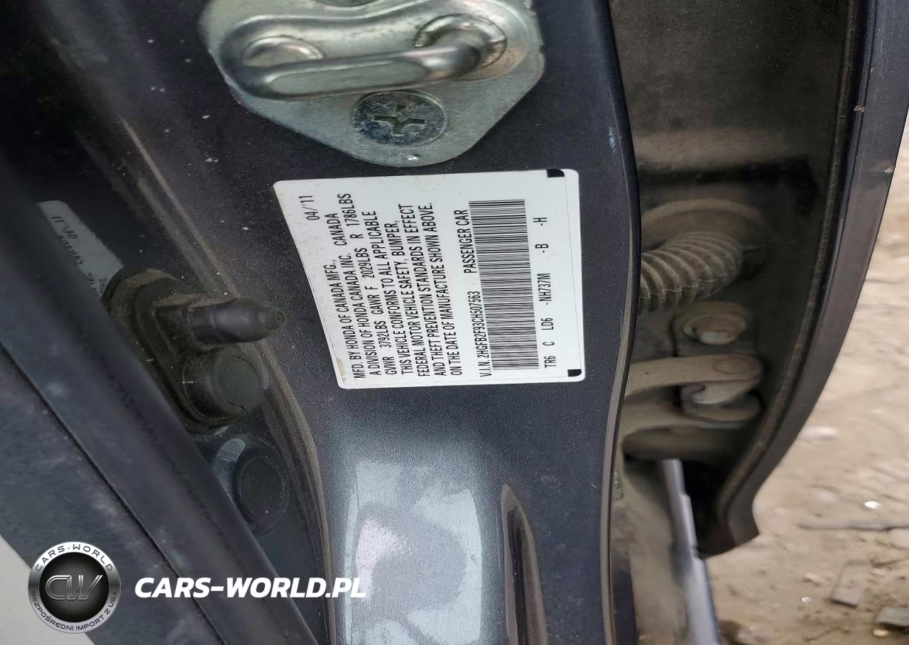 2012 Honda Civic Exl VIN:2HGFB2F93CH507563 - 12