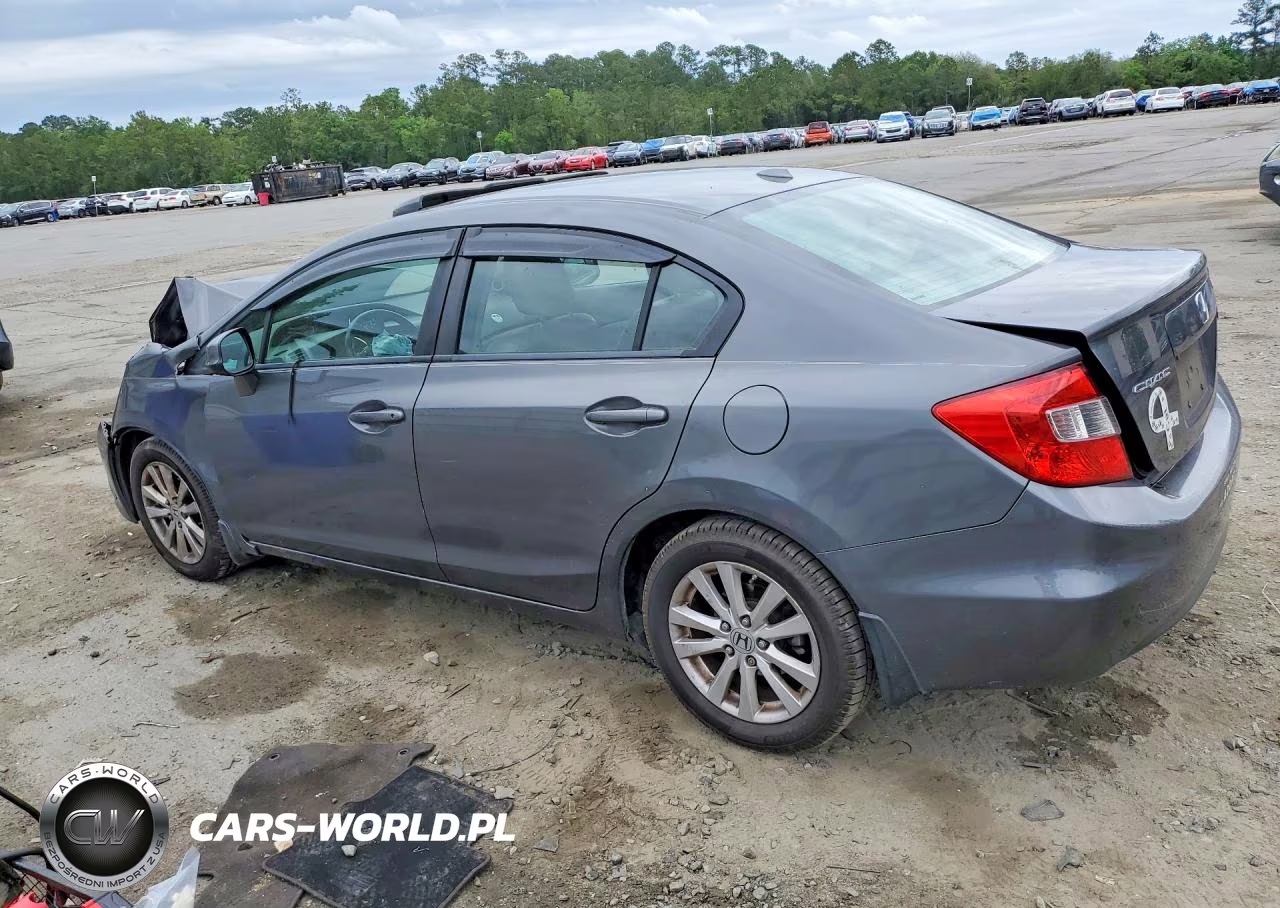 2012 Honda Civic Exl VIN:2HGFB2F93CH507563 - 2