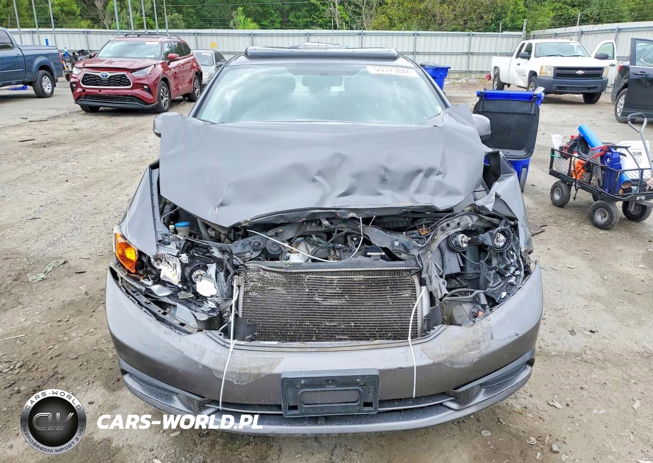 2012 Honda Civic Exl VIN:2HGFB2F93CH507563 - 5