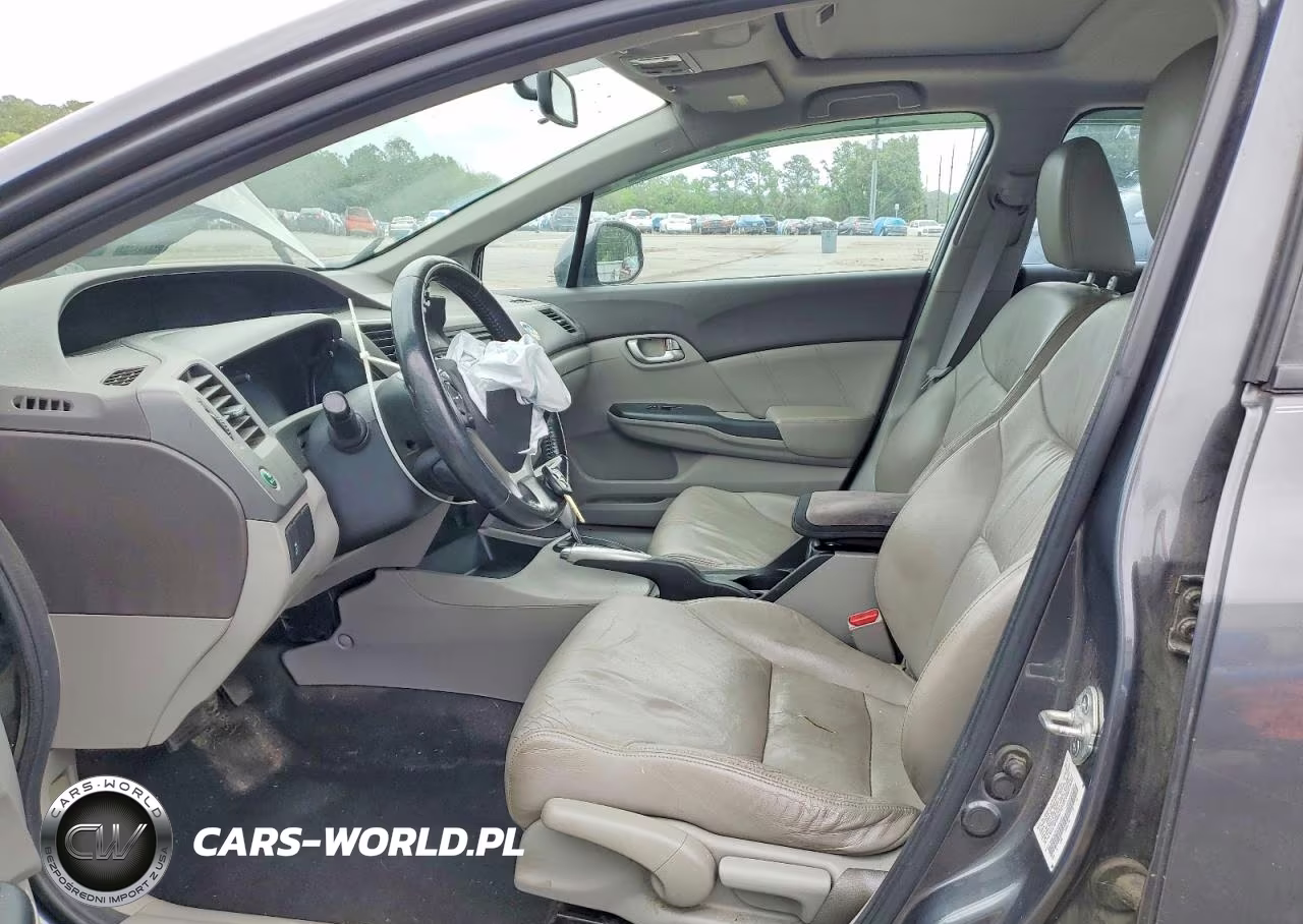 2012 Honda Civic Exl VIN:2HGFB2F93CH507563 - 7