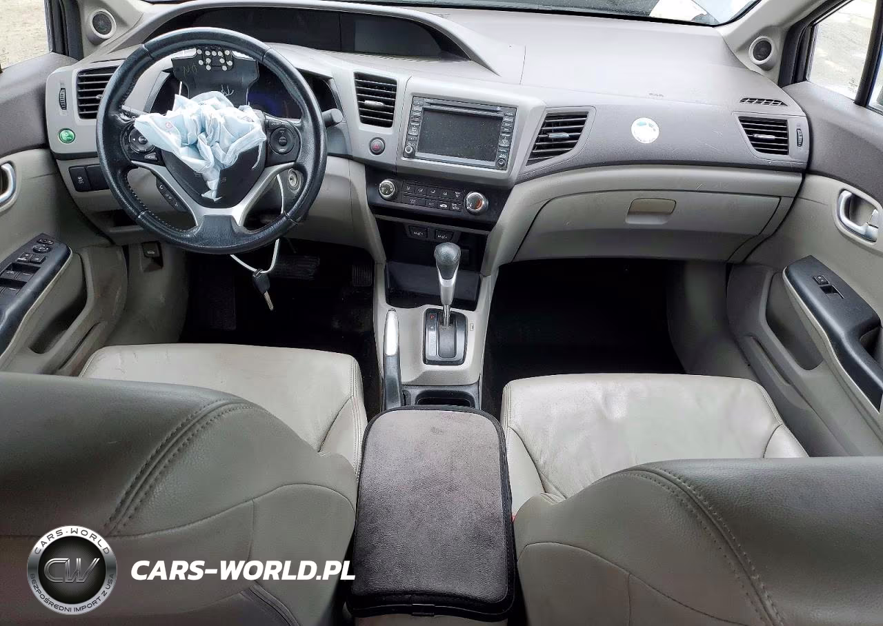 2012 Honda Civic Exl VIN:2HGFB2F93CH507563 - 8