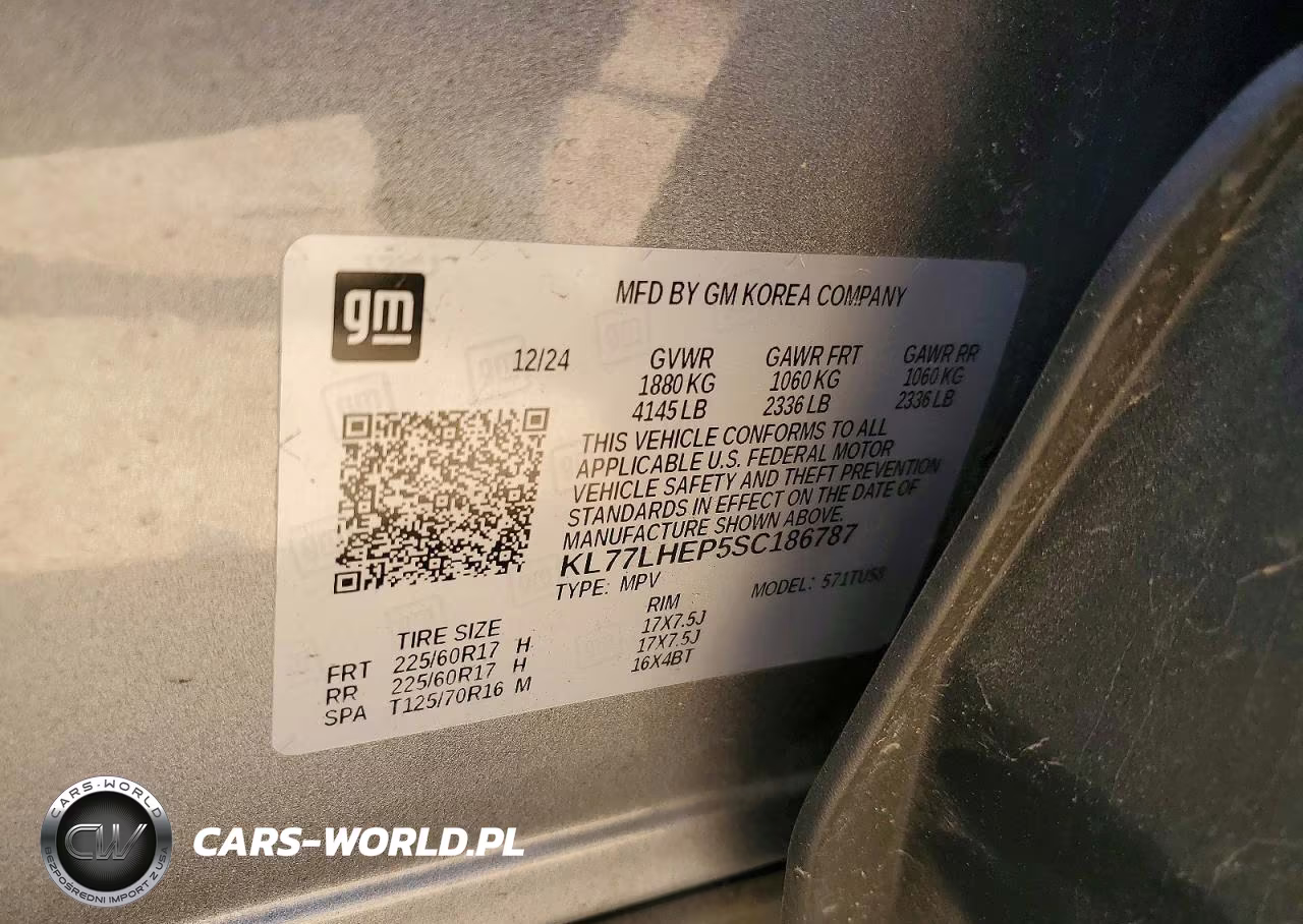 2025 Chevrolet Trax 1Lt VIN:KL77LHEP5SC186787 - 13