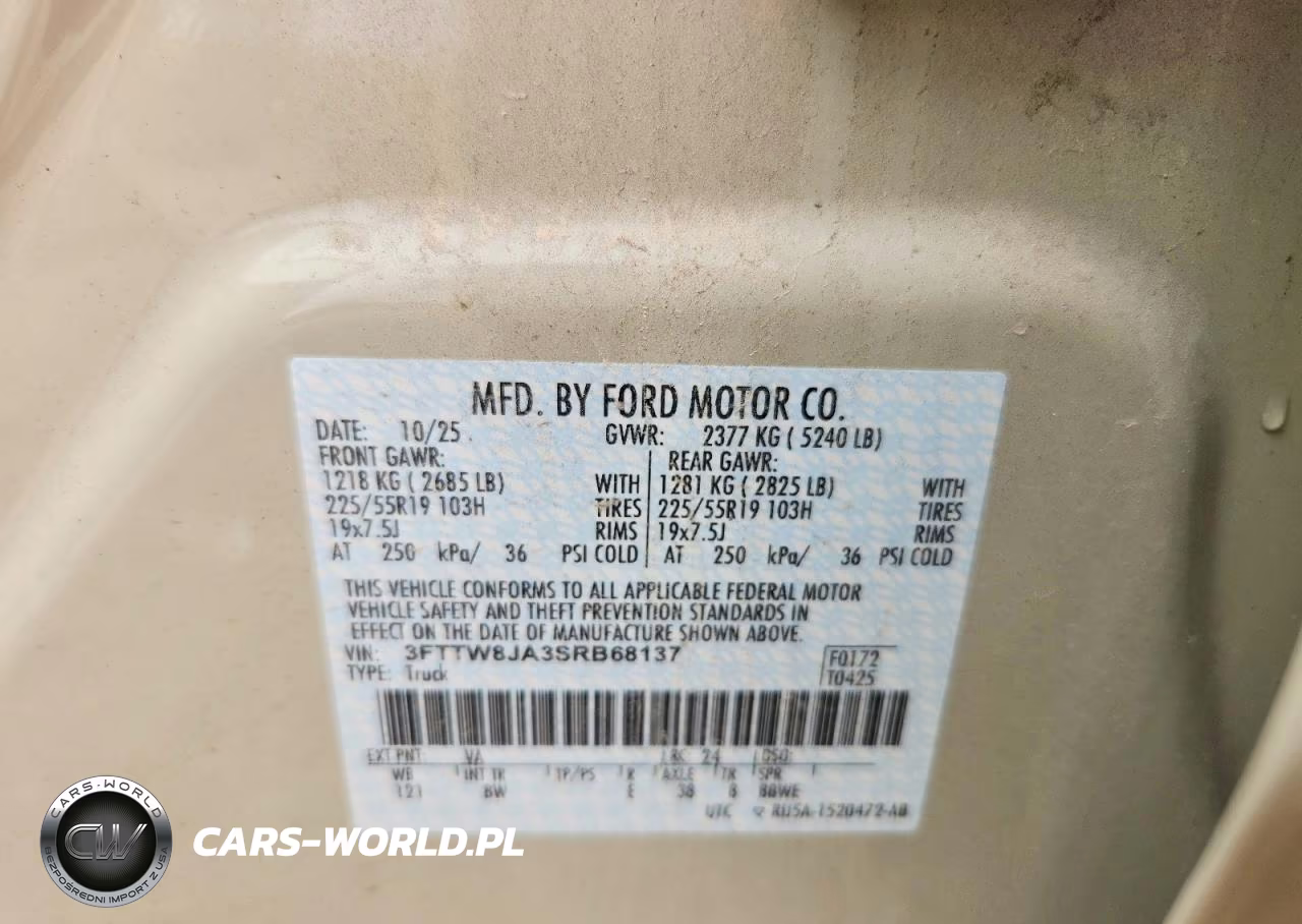 2025 Ford Maverick Xlt VIN:3FTTW8JA3SRB68137 - 12