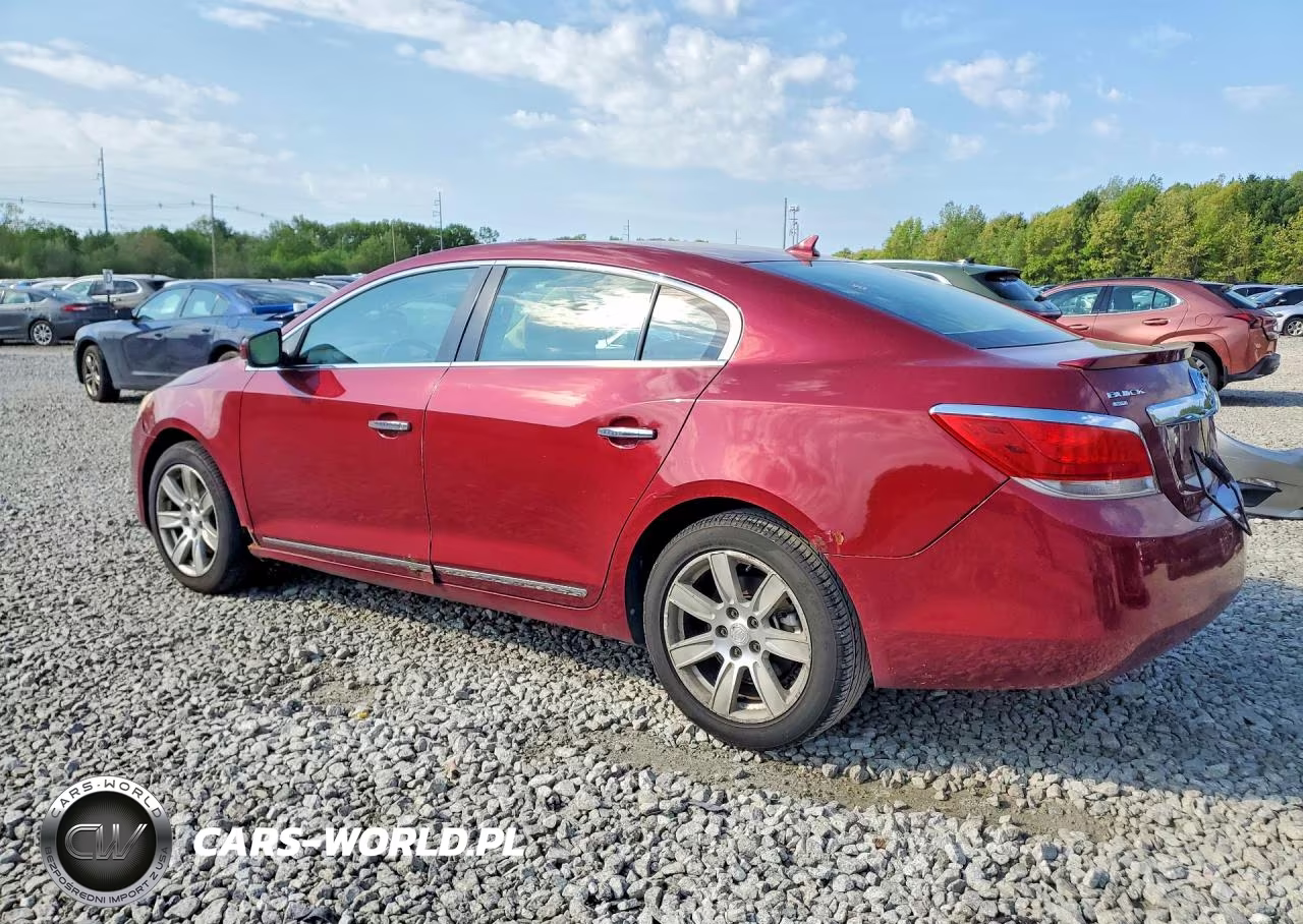 2010 Buick Lacrosse Cxl VIN:1G4GD5EG3AF137093 - 2