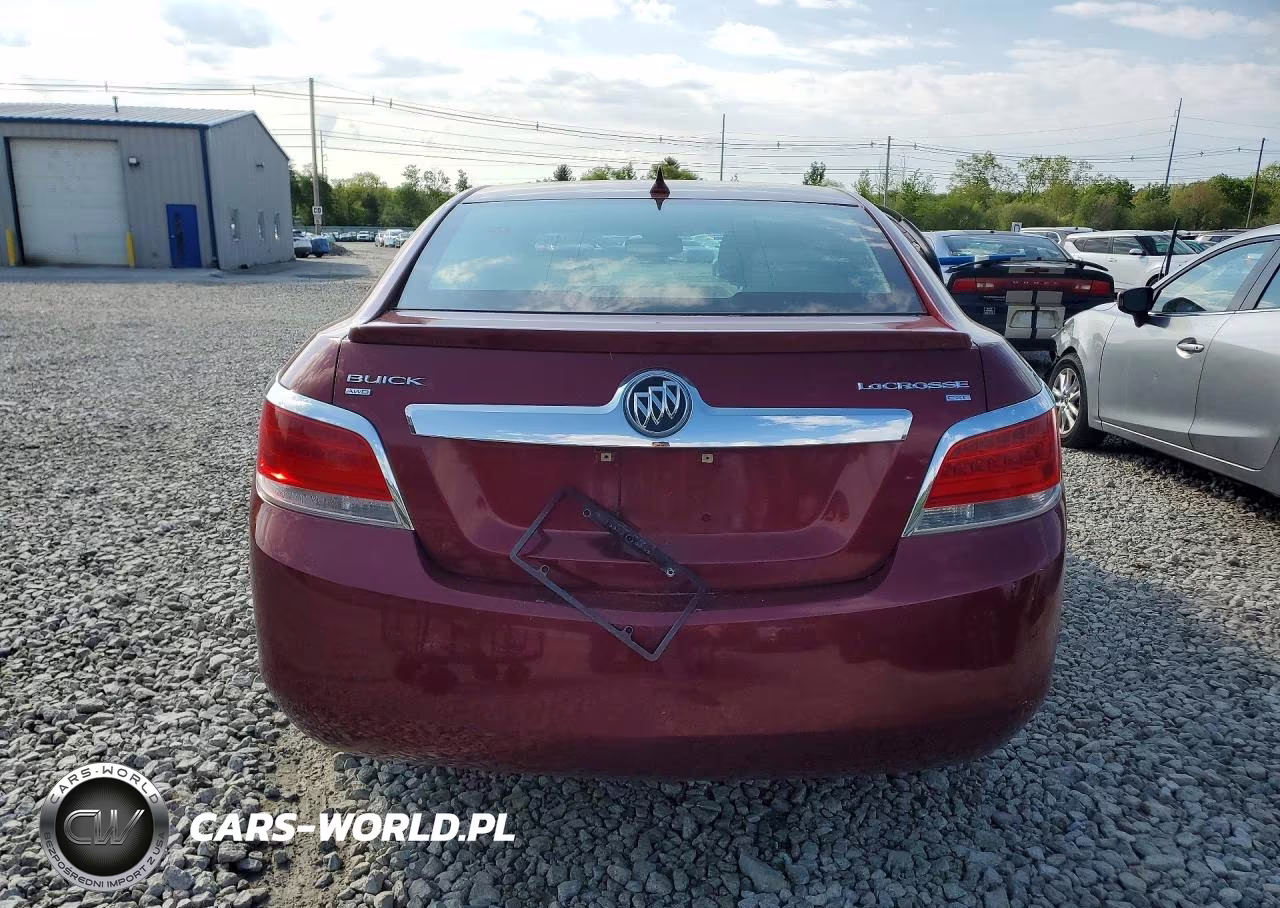 2010 Buick Lacrosse Cxl VIN:1G4GD5EG3AF137093 - 6