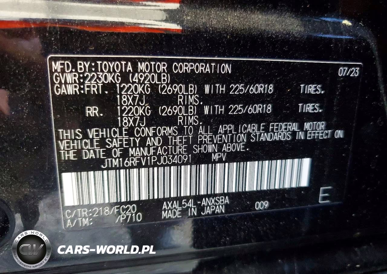 2023 Toyota Rav4 Se VIN:JTM16RFV1PJ034091 - 14