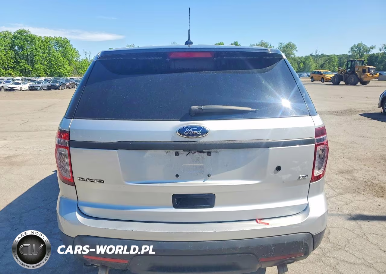 2015 Ford Explorer Police Interceptor VIN:1FM5K8AR2FGC67910 - 6