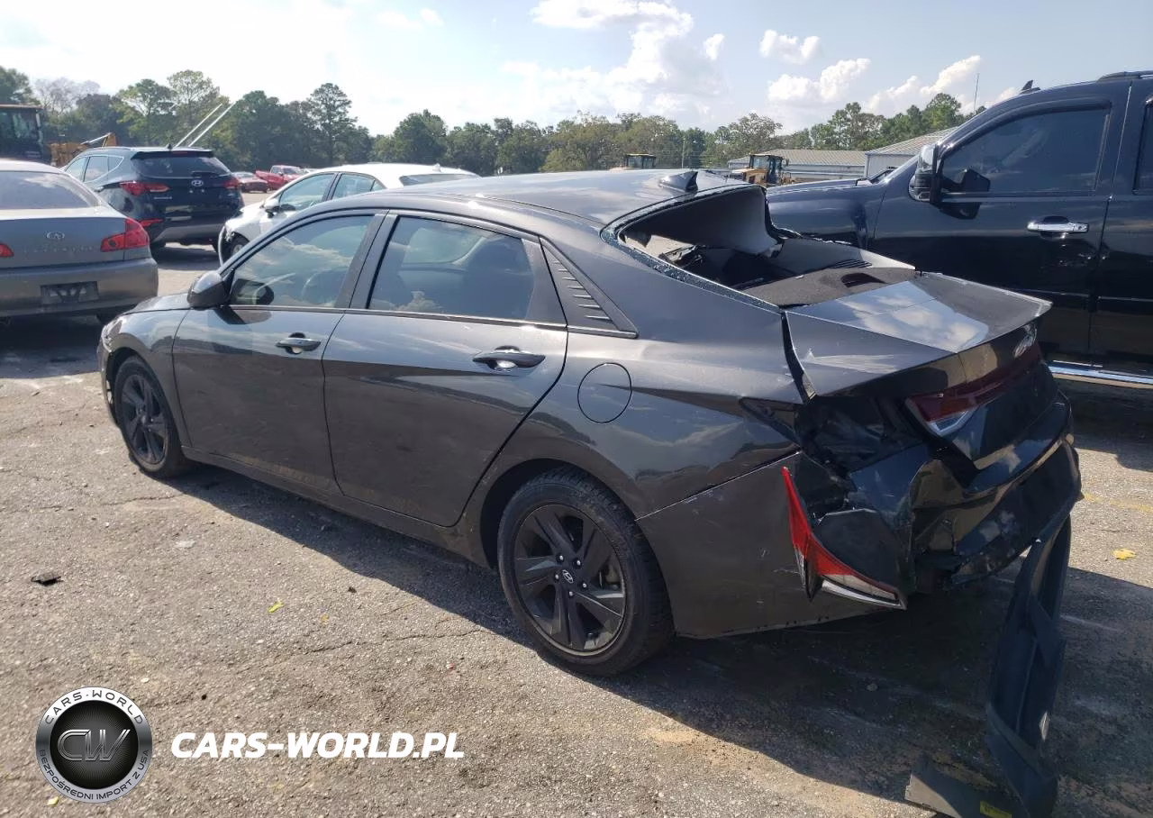 2021 Hyundai Elantra Sel VIN:5NPLM4AG7MH010280 - 2