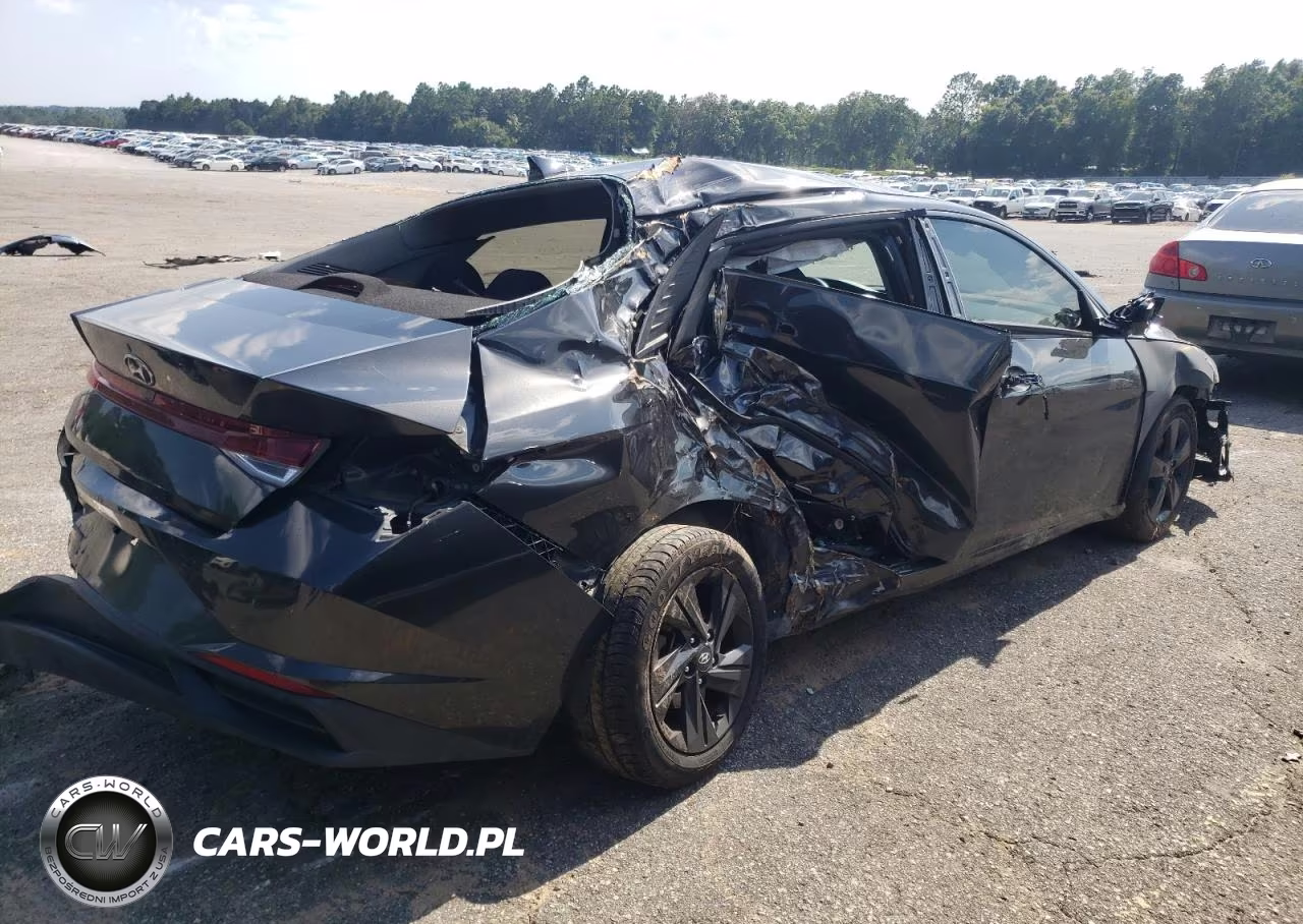 2021 Hyundai Elantra Sel VIN:5NPLM4AG7MH010280 - 3