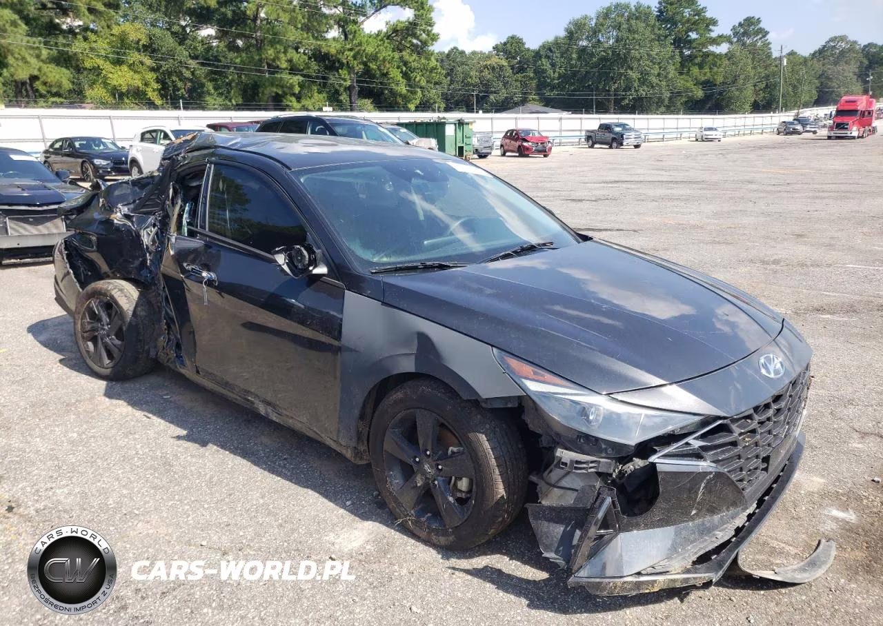 2021 Hyundai Elantra Sel VIN:5NPLM4AG7MH010280 - 4