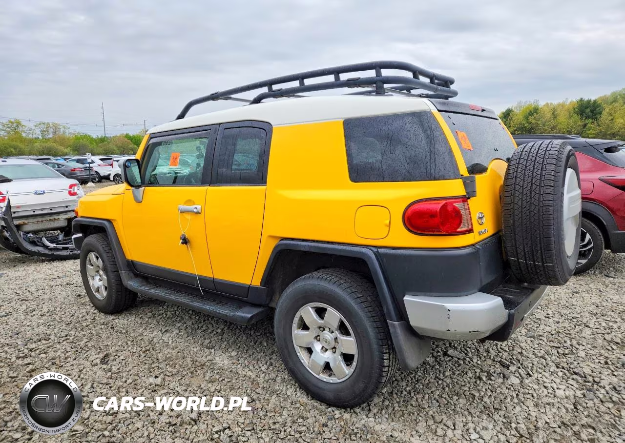2010 Toyota Fj Cruiser Base VIN:JTEBU4BF8AK071843 - 2