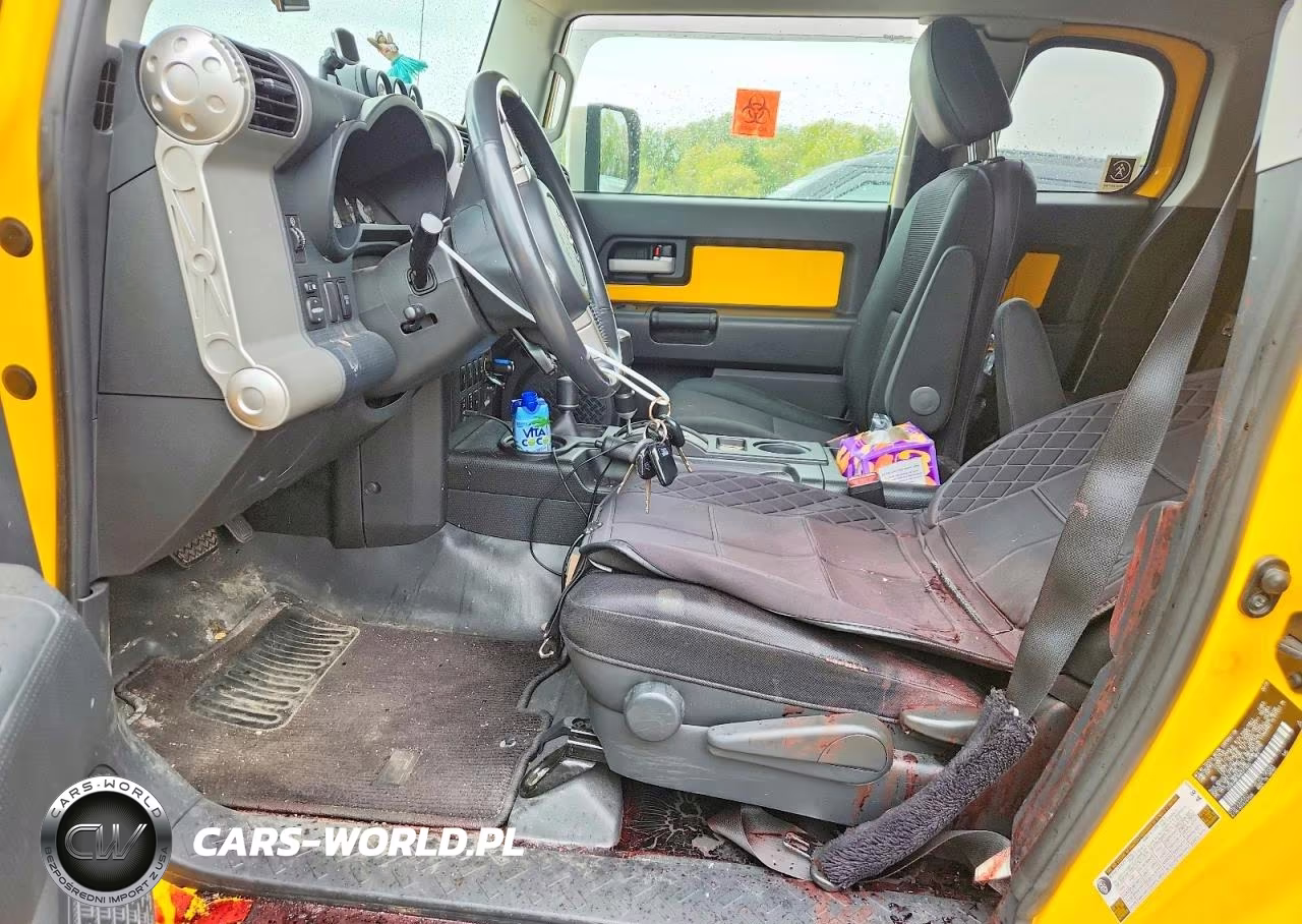 2010 Toyota Fj Cruiser Base VIN:JTEBU4BF8AK071843 - 7