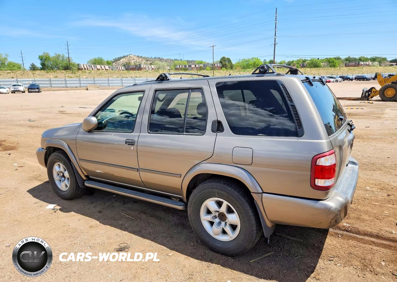 2001 Nissan Pathfinder Se VIN:JN8DR09Y01W610399 - 2