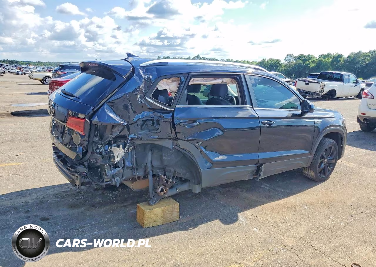 2022 Volkswagen Taos Se VIN:3VVRX7B26NM089489 - 3