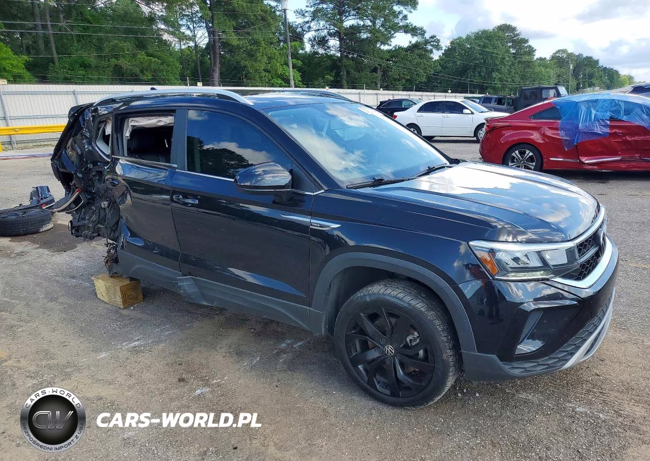 2022 Volkswagen Taos Se VIN:3VVRX7B26NM089489 - 4