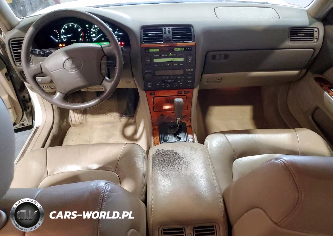 1998 Lexus Ls 400 VIN:JT8BH28F6W0104697 - 8