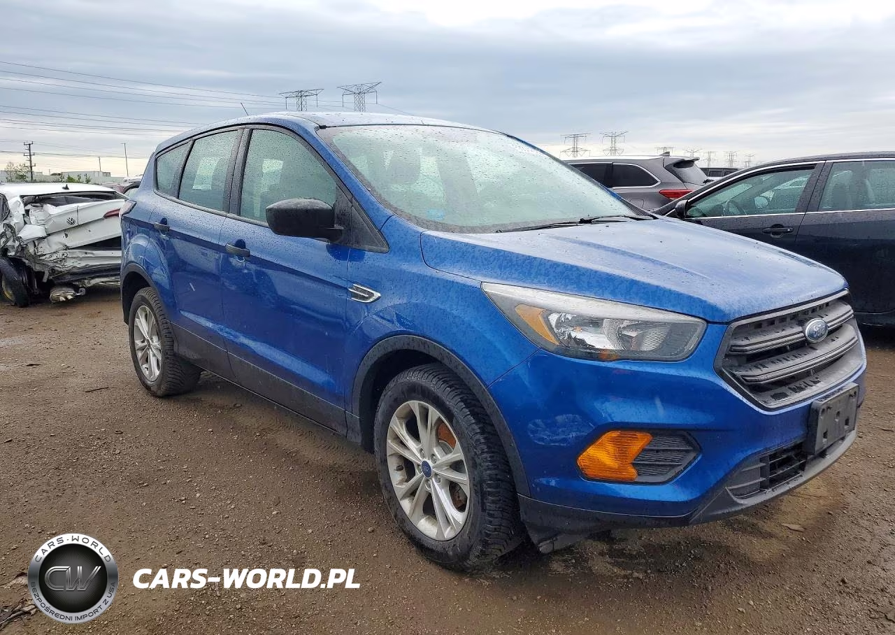2018 Ford Escape S VIN:1FMCU0F76JUA95157 - 4