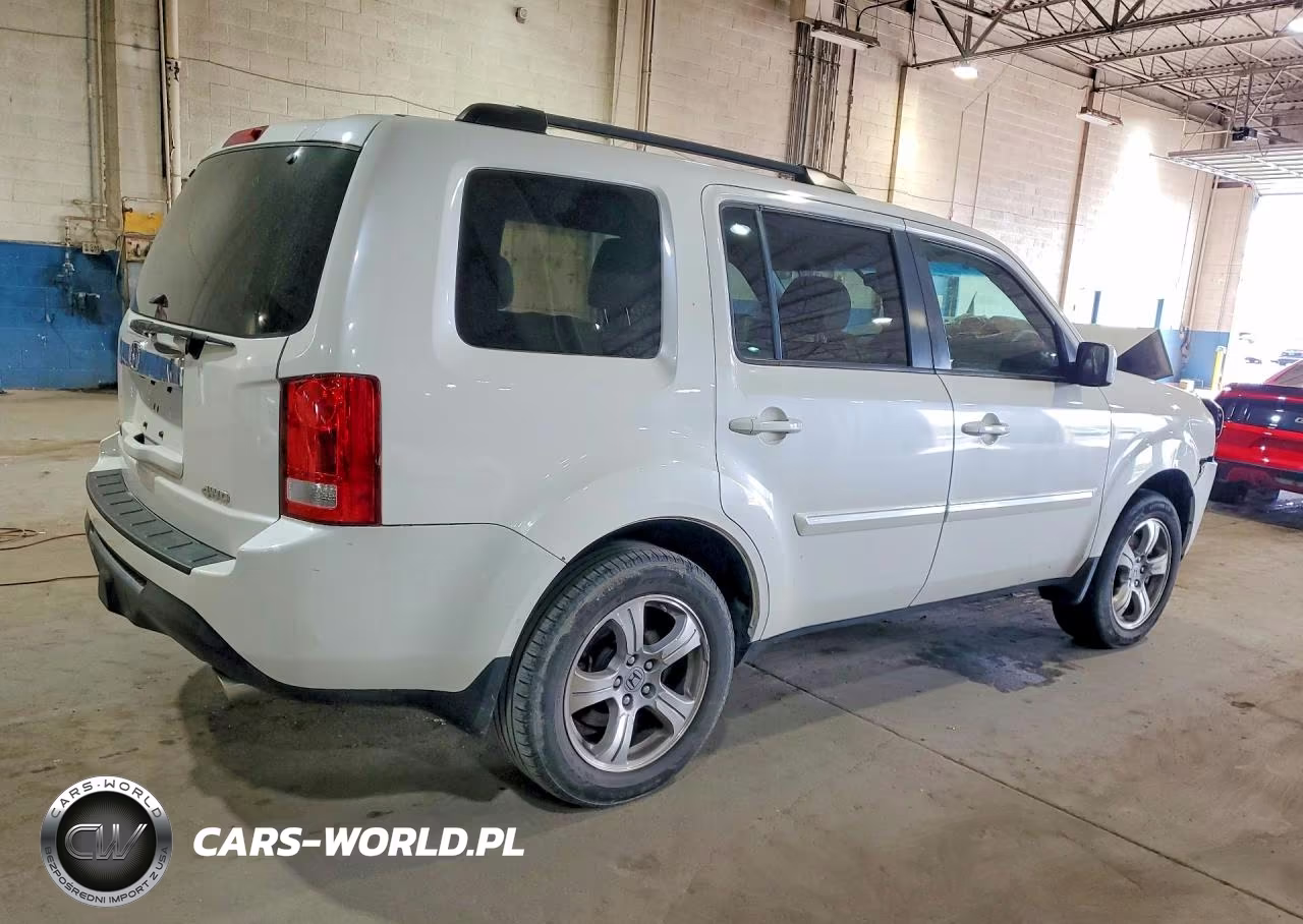 2013 Honda Pilot Ex VIN:5FNYF4H46DB503801 - 3