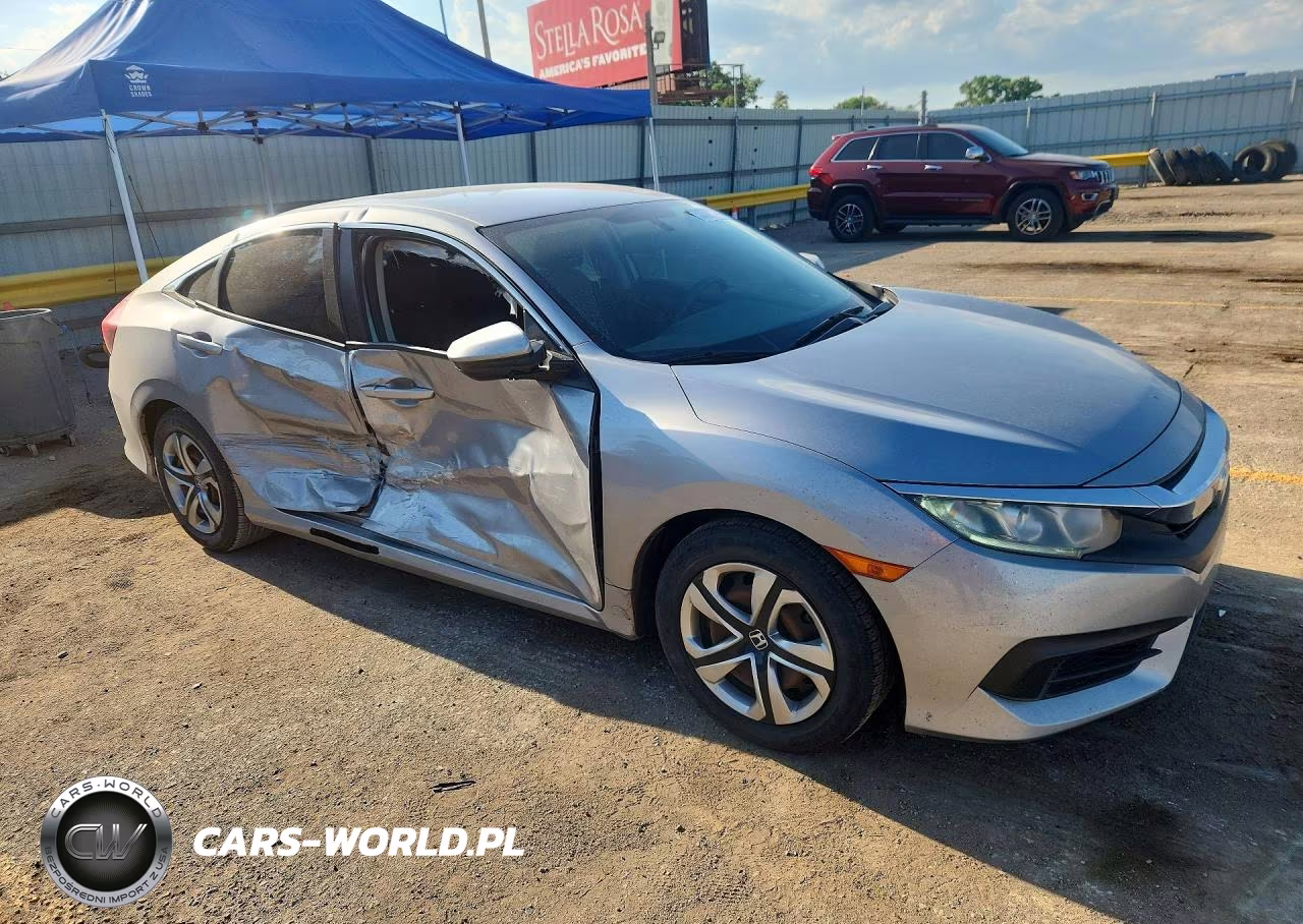 2018 Honda Civic Lx VIN:2HGFC2F57JH554943 - 4