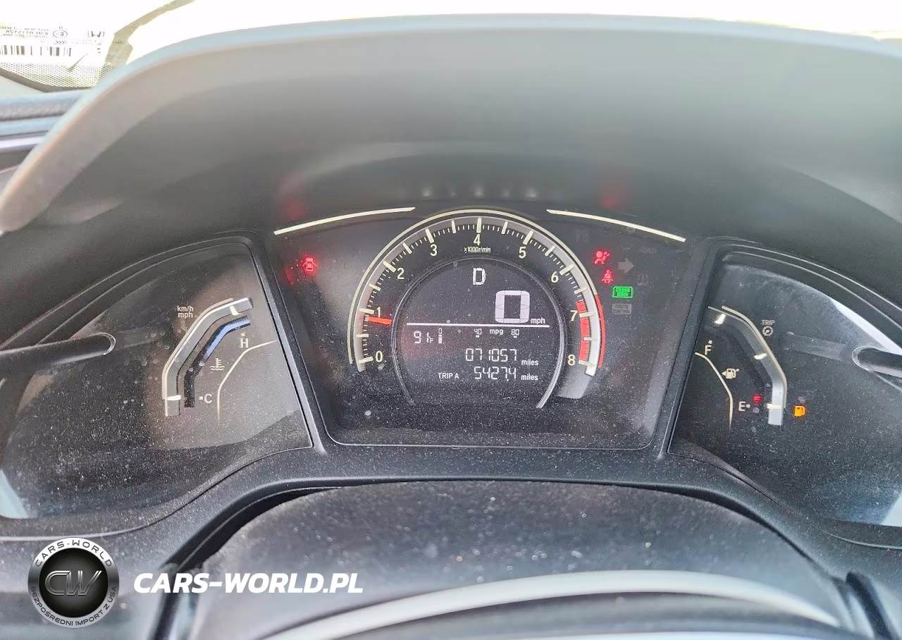 2018 Honda Civic Lx VIN:2HGFC2F57JH554943 - 9
