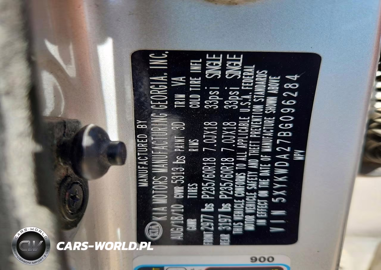 2011 Kia Sorento Sx VIN:5XYKWDA27BG096284 - 13
