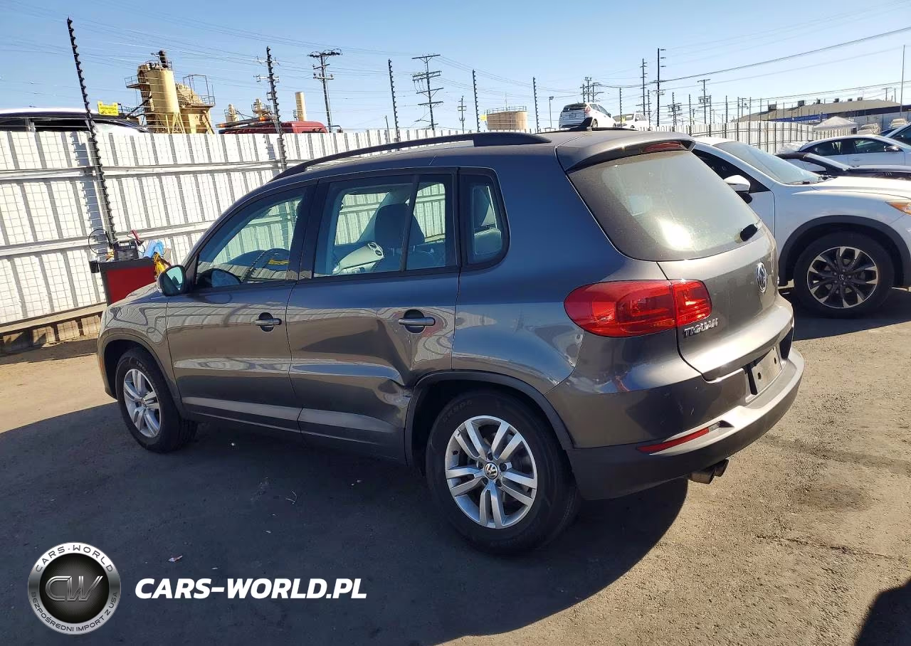 2017 Volkswagen Tiguan S VIN:WVGAV7AXXHK030001 - 2