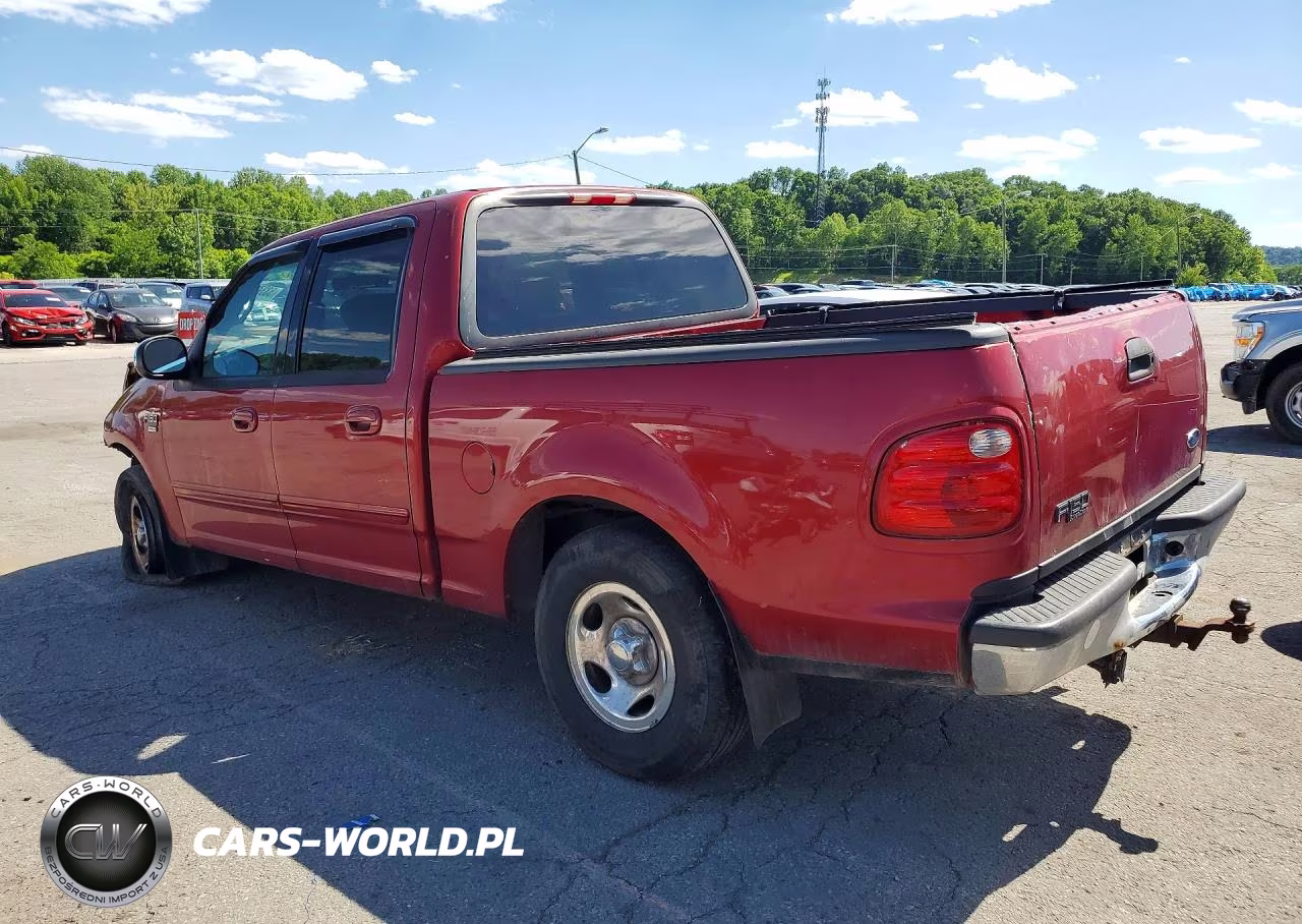 2001 Ford F150 Supercrew VIN:1FTRW07W31KA62787 - 2