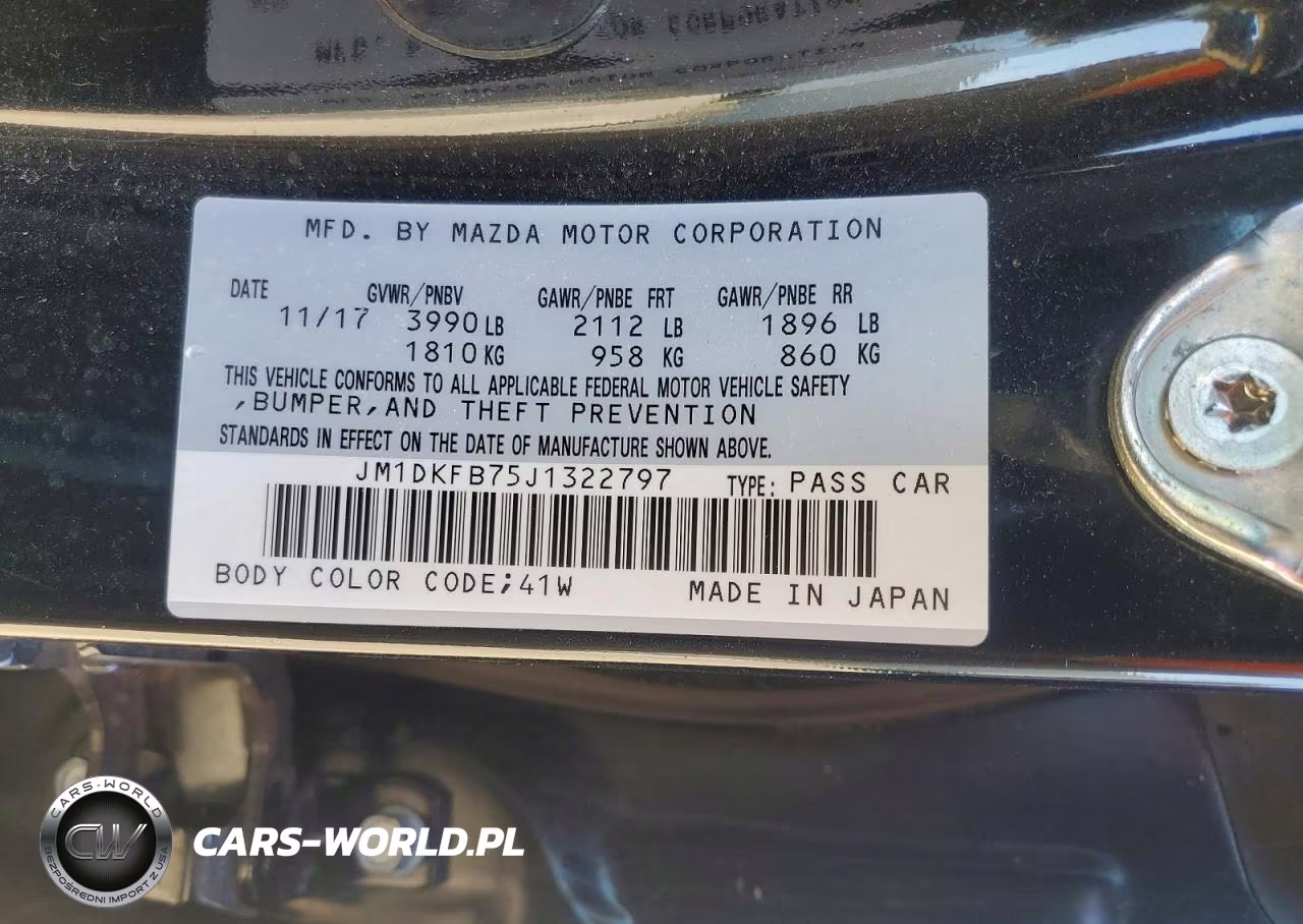 2018 Mazda Cx-3 Sport VIN:JM1DKFB75J1322797 - 13