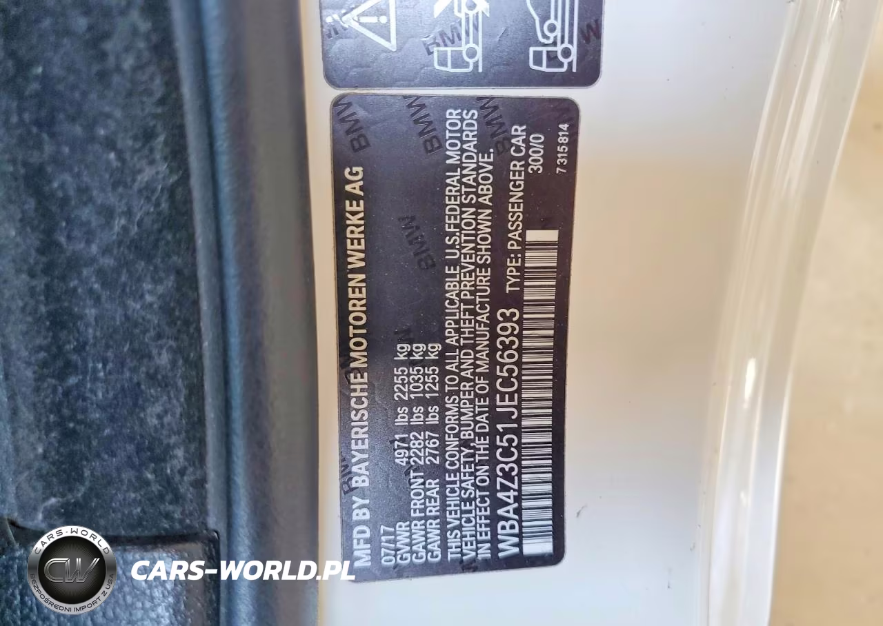 2018 BMW 430Xi VIN:WBA4Z3C51JEC56393 - 12