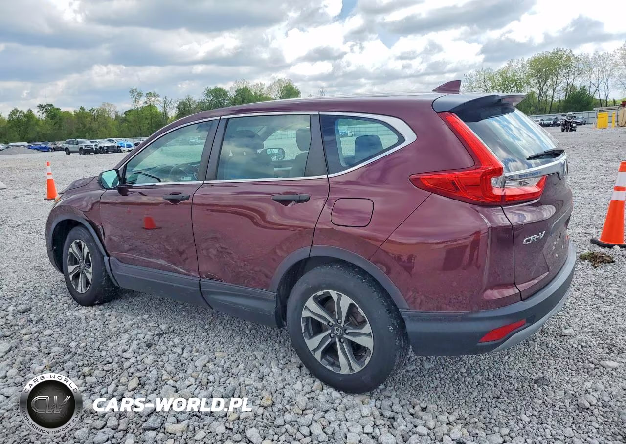 2019 Honda Cr-V Lx VIN:2HKRW6H34KH215376 - 2