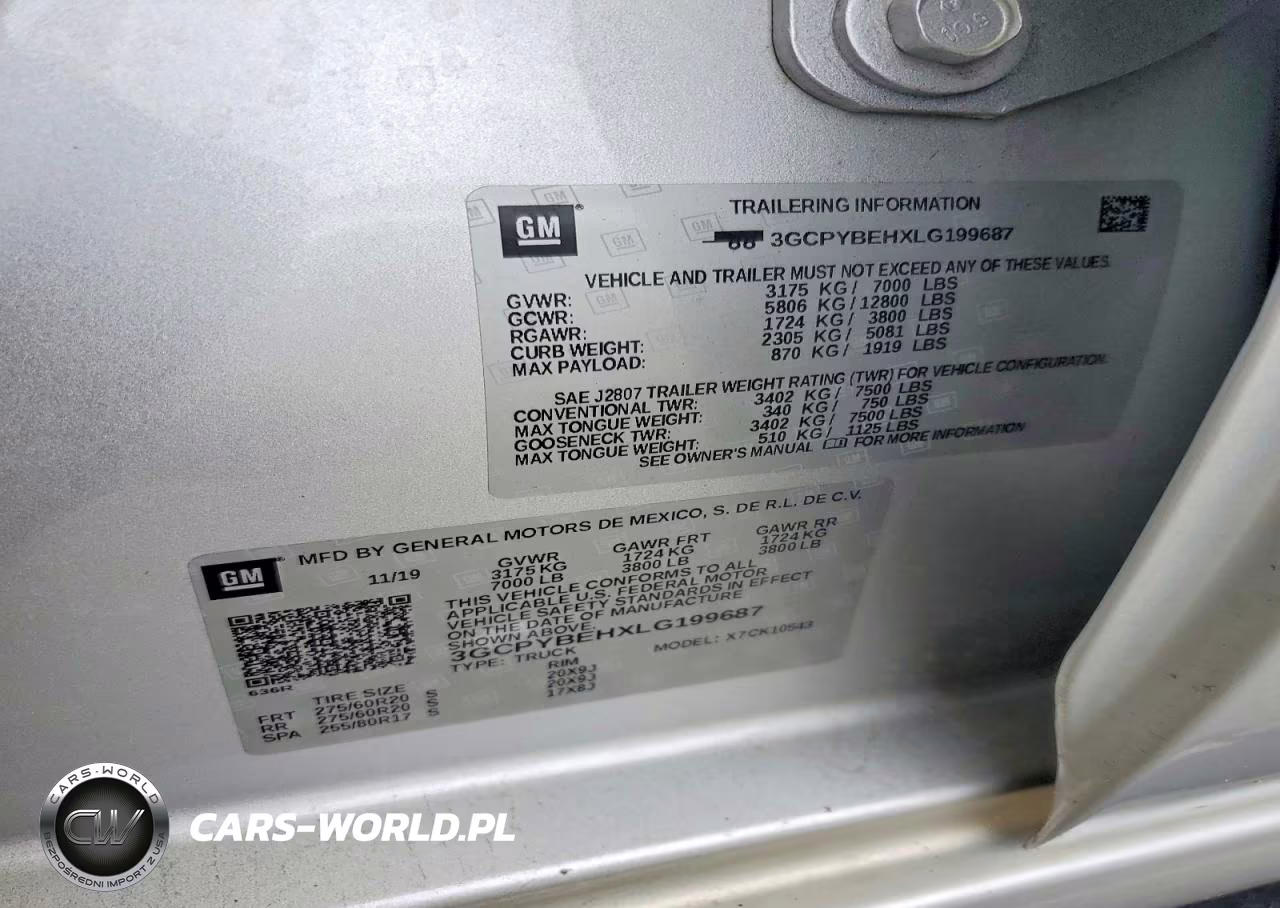 2020 Chevrolet Silverado K1500 Custom VIN:3GCPYBEHXLG199687 - 12