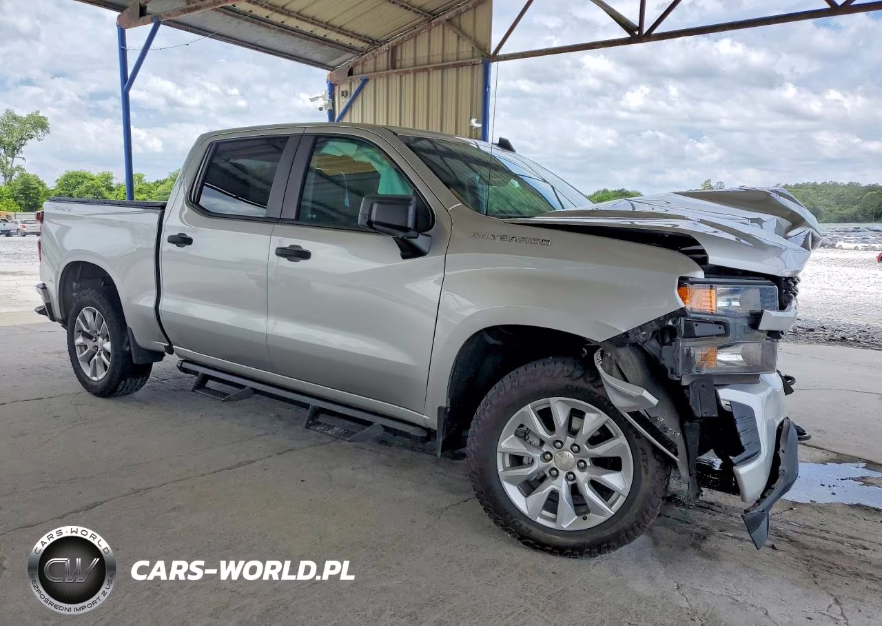 2020 Chevrolet Silverado K1500 Custom VIN:3GCPYBEHXLG199687 - 4
