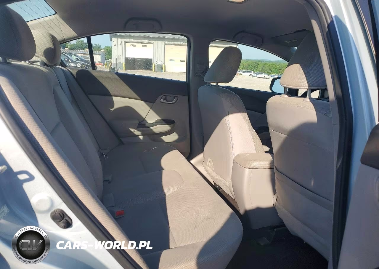 2012 Honda Civic Lx VIN:2HGFB2F50CH608282 - 10