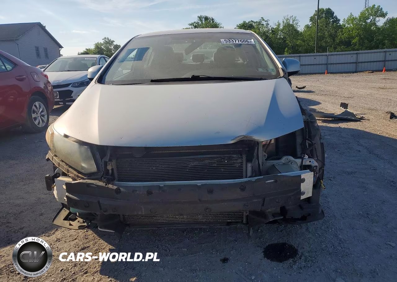 2012 Honda Civic Lx VIN:2HGFB2F50CH608282 - 5