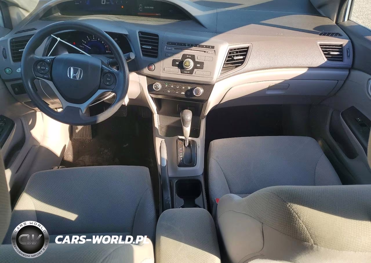 2012 Honda Civic Lx VIN:2HGFB2F50CH608282 - 8