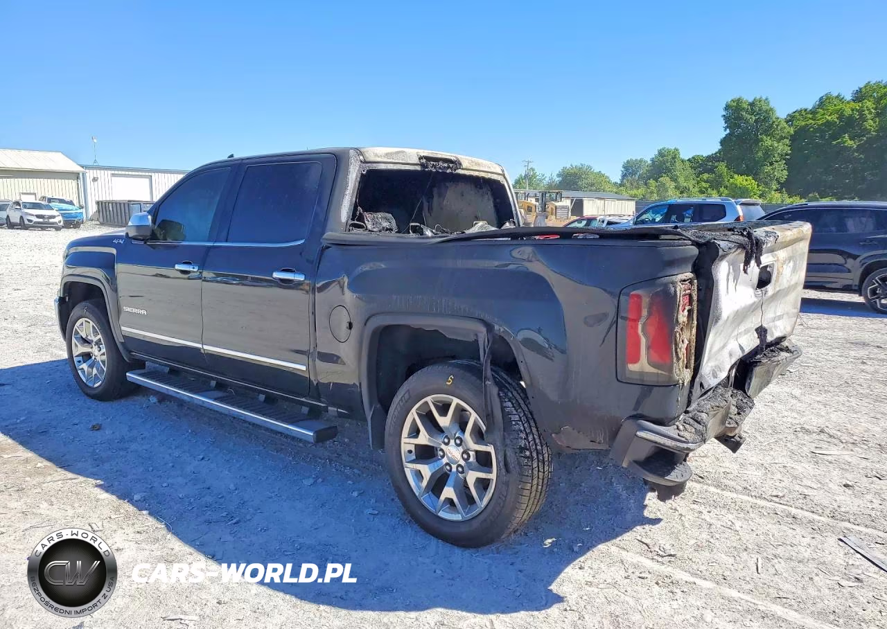 2016 GMC Sierra K1500 Slt VIN:3GTU2NEC8GG297231 - 2