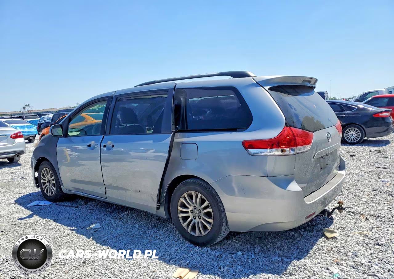 2012 Toyota Sienna Xle 8-Passenger VIN:5TDYK3DC3CS201055 - 2