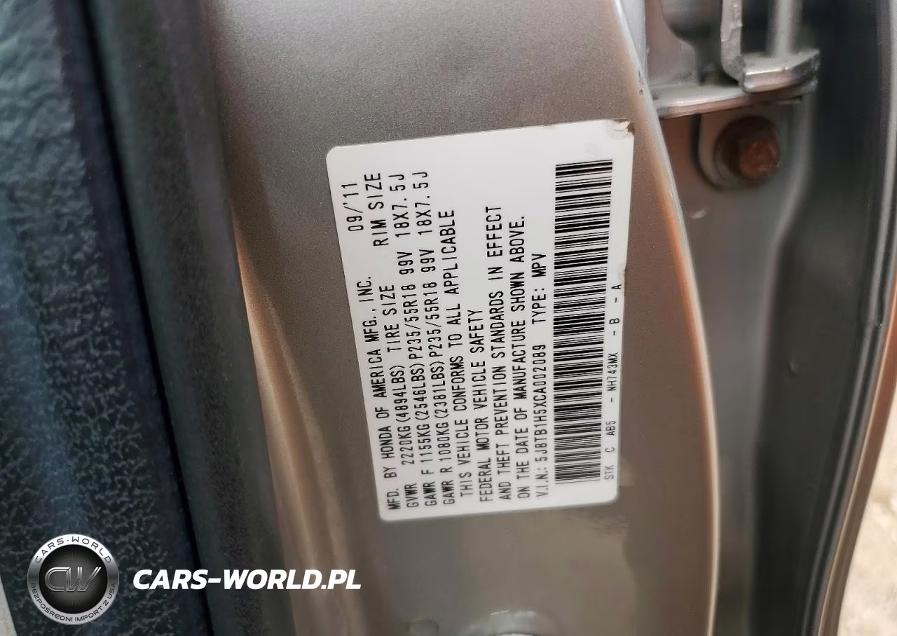2012 Acura Rdx Technology VIN:5J8TB1H5XCA002089 - 12