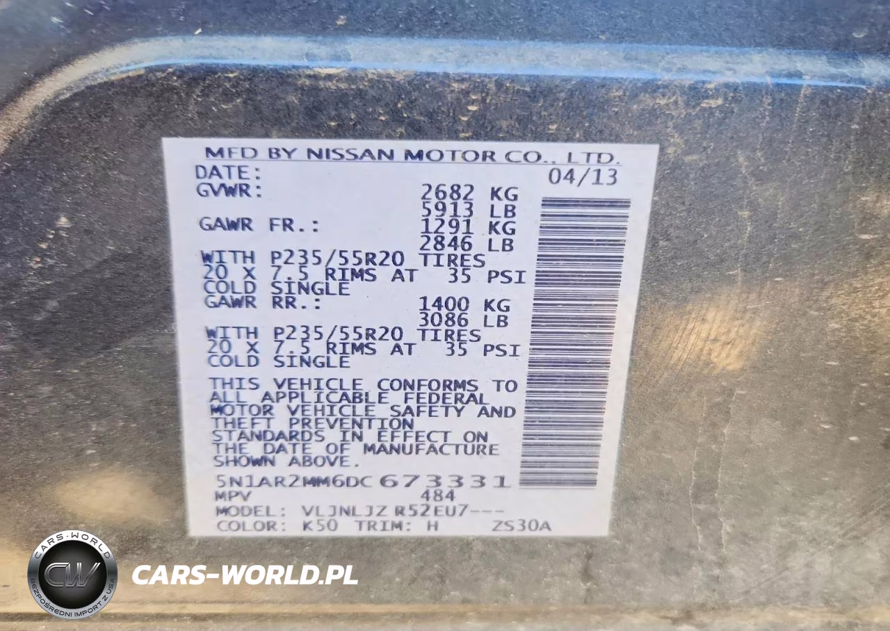 2013 Nissan Pathfinder S VIN:5N1AR2MM6DC673331 - 13