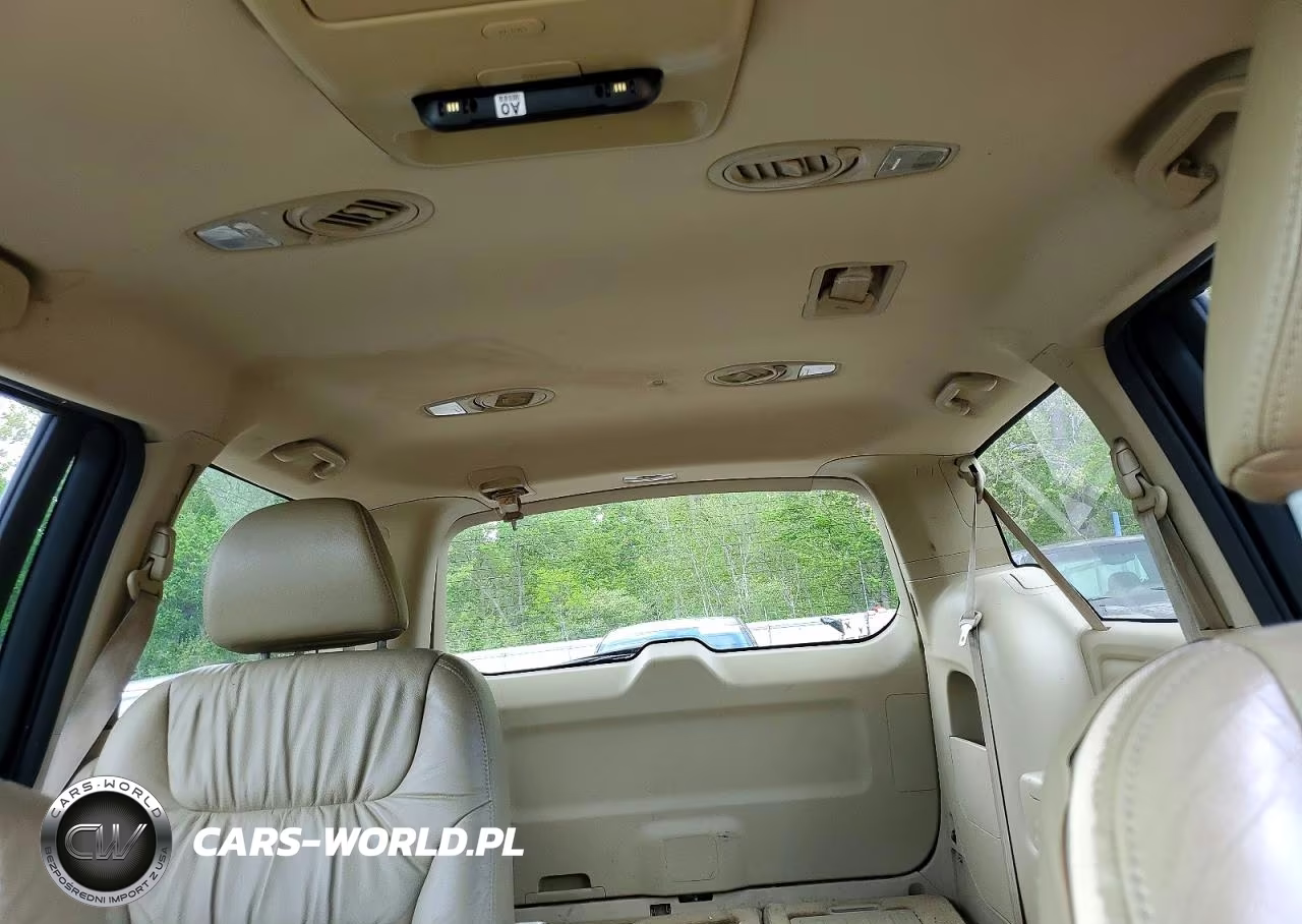 2008 Honda Odyssey Ex-L With Res VIN:5FNRL387X8B060740 - 10