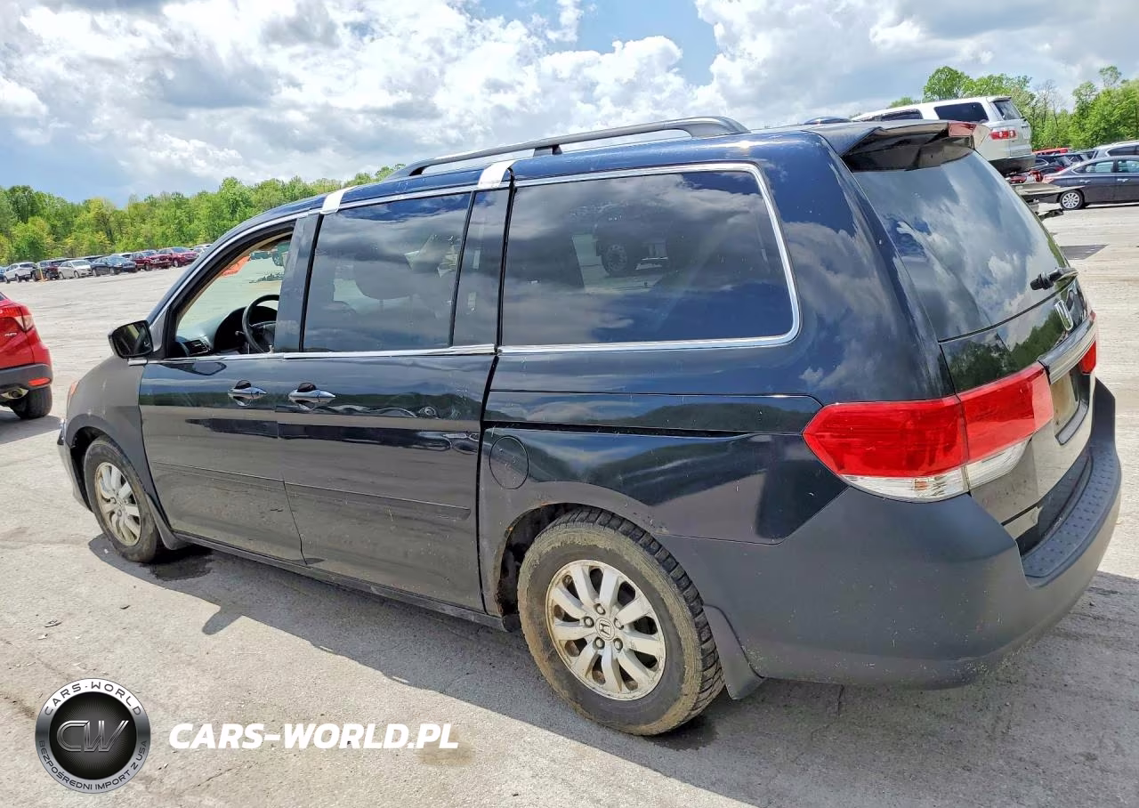 2008 Honda Odyssey Ex-L With Res VIN:5FNRL387X8B060740 - 2