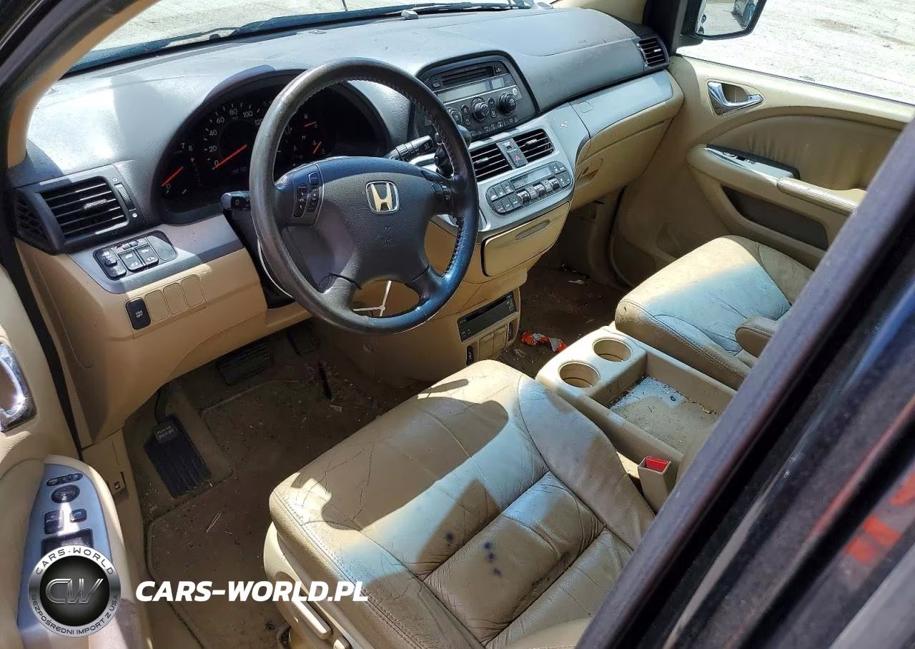 2008 Honda Odyssey Ex-L With Res VIN:5FNRL387X8B060740 - 8